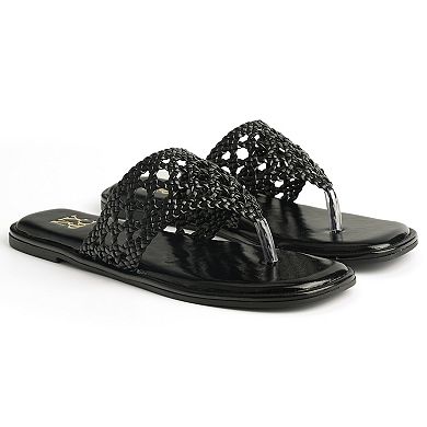 New York & Company® Phillipa Women's Woven Slide Sandals