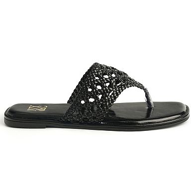 New York & Company® Phillipa Women's Woven Slide Sandals