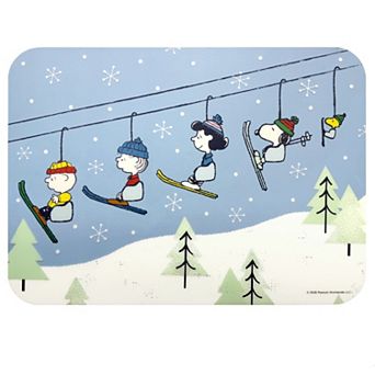 St. Nicholas Square® Peanuts Ski Lift Wipe Clean Placemat