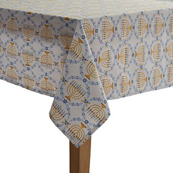 Celebrate Together™ Hanukkah 60" x 84" Printed Woven Tablecloth