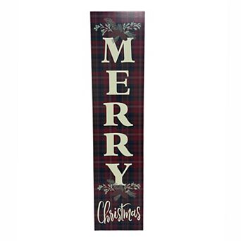 St. Nicholas Square® 48-inch Merry Christmas Porch Leaner Outdoor Decor