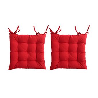 St. Nicholas Square® 2 pc Solid Chair Pads