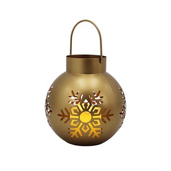 St. Nicholas Square® Metal Ornament LED Candle Holder