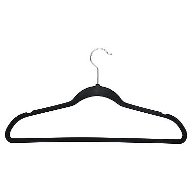 Simplify 100-Pack Slim Velvet Suit Hangers