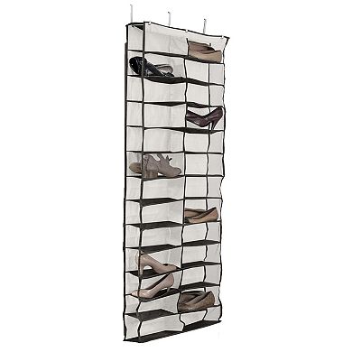 Simplify 26-Pocket Over Door Shoe Caddy
