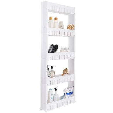 Simplify 5-Tier Slim Slide Out Storage Cart