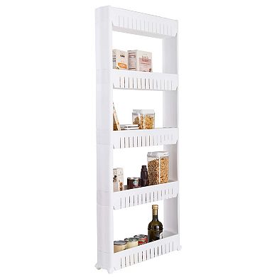 Simplify 5-Tier Slim Slide Out Storage Cart