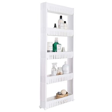 Simplify 5-Tier Slim Slide Out Storage Cart
