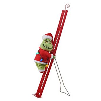 Mr Christmas 17-Inch Animated Climbing Grinch Floor Decor