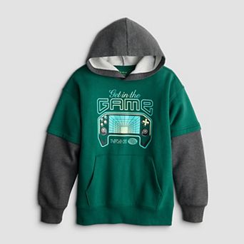 Boys 8-20 Tek Gear® Relaxed Layered Hoodie