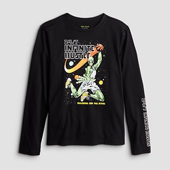 Boys 8-20 Tek Gear® Essential Graphic Long Sleeve