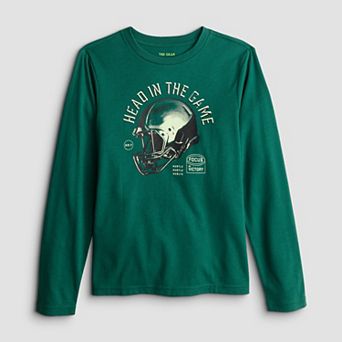 Boys 8-20 Tek Gear® Essential Graphic Long Sleeve