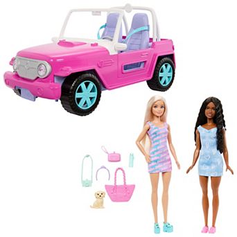 Barbie® Dream Land Dolls & Vehicle with Puppy & Accessories