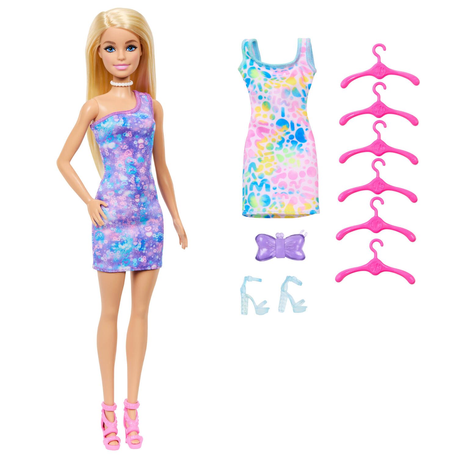 Детская кукла Barbie Dream Land Doll, Pink Convertible Vehicle, Closet with Extra Fashions and Accessories — фото 6