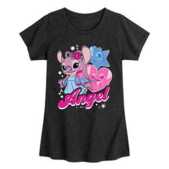 Girls 7-16 Disney's Lilo & Stitch Angel Graphic Tee