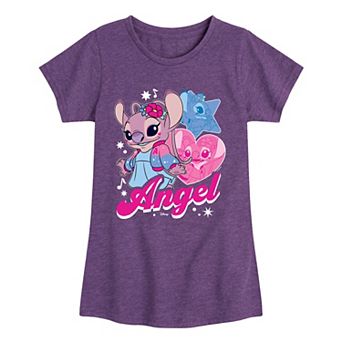 Girls 7-16 Disney's Lilo & Stitch Angel Graphic Tee