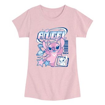 Girls 7-16 Disney's Lilo & Stitch Angel Graphic Tee