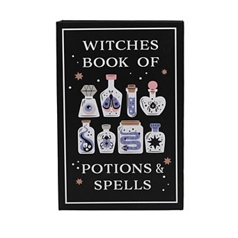 Witches Book of Potions & Spells Storage Tabletop Book Box