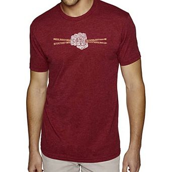 Drum Sticks - Men's Premium Blend Word Art T-Shirt