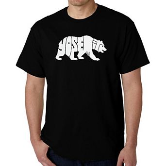 Yosemite Bear - Men's Word Art T-Shirt