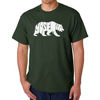 Yosemite Bear - Men's Word Art T-Shirt