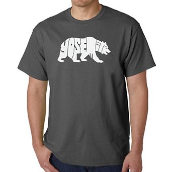 Yosemite Bear - Men's Word Art T-Shirt