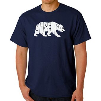 Yosemite Bear - Men's Word Art T-Shirt