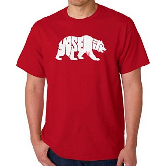 Yosemite Bear - Men's Word Art T-Shirt