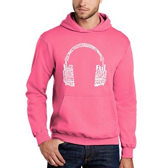 Mood Headphones - Men's Word Art Hooded Sweatshirt