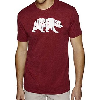 Yosemite Bear - Men's Premium Blend Word Art T-Shirt