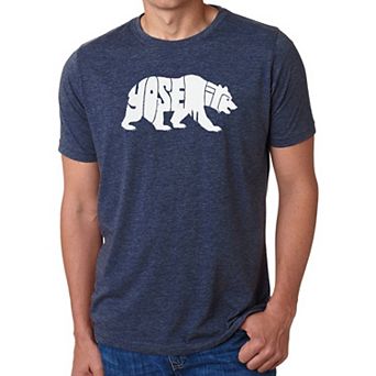 Yosemite Bear - Men's Premium Blend Word Art T-Shirt
