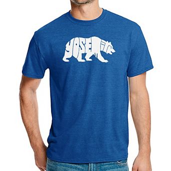 Yosemite Bear - Men's Premium Blend Word Art T-Shirt