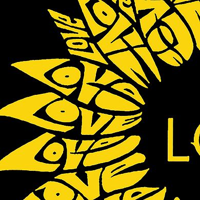 Sunflower Love - Men's Word Art T-Shirt