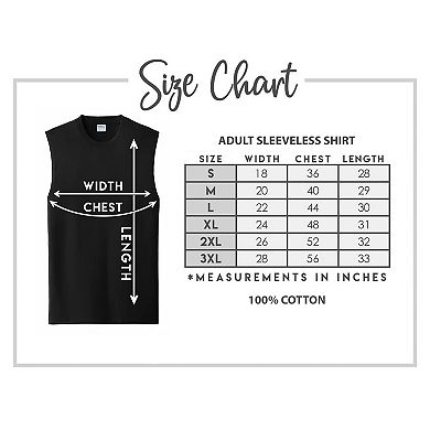 Drum Sticks - Men's Word Art Sleeveless T-Shirt