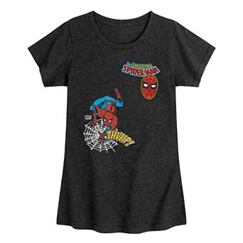 Girls 7-16 Marvel The Amazing Spider-Man Graphic Tee