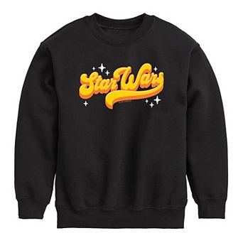 Girls 7-16 Star Wars Chewbacca Tear-Through Logo Crew Fleece Sweatshirt