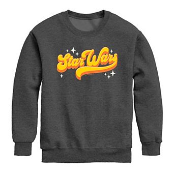 Girls 7-16 Star Wars Chewbacca Tear-Through Logo Crew Fleece Sweatshirt