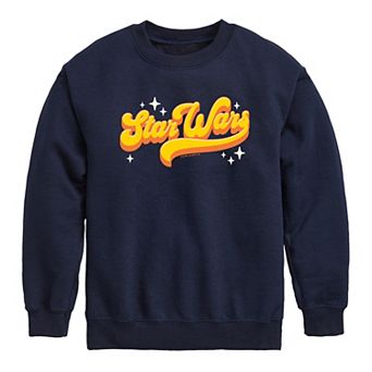 Girls 7-16 Star Wars Chewbacca Tear-Through Logo Crew Fleece Sweatshirt