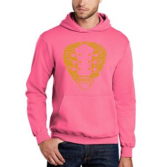 Guitar Pick Genres - Men's Word Art Hooded Sweatshirt