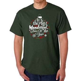 Christmas Ornament - Men's Word Art T-Shirt