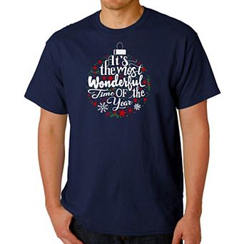 Christmas Ornament - Men's Word Art T-Shirt