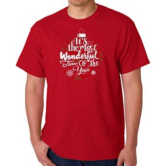 Christmas Ornament - Men's Word Art T-Shirt