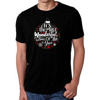 Christmas Ornament - Men's Premium Blend Word Art T-Shirt