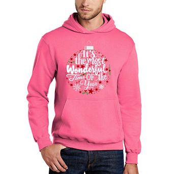 Christmas Ornament - Men's Word Art Hooded Sweatshirt
