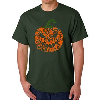 Halloween Pumpkin - Men's Word Art T-Shirt