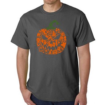 Halloween Pumpkin - Men's Word Art T-Shirt