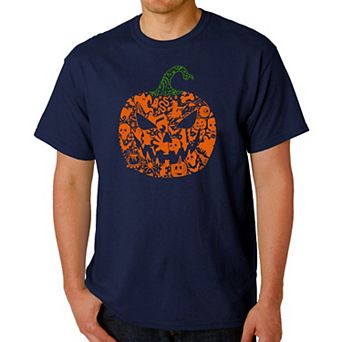 Halloween Pumpkin - Men's Word Art T-Shirt