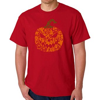 Halloween Pumpkin - Men's Word Art T-Shirt