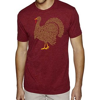 Thankgiving Turkey - Men's Premium Blend Word Art T-Shirt