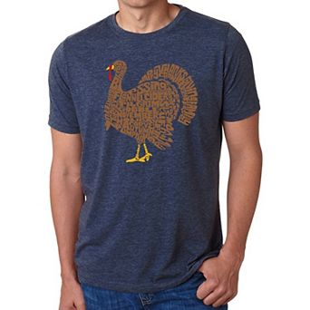 Thankgiving Turkey - Men's Premium Blend Word Art T-Shirt